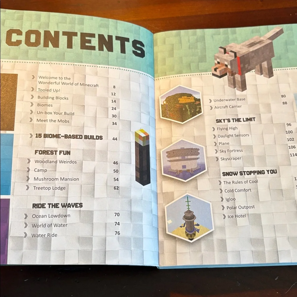Scholastic Pokémon Handbook and Minecraft Master Builder Handbook, Paperback